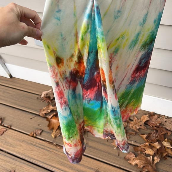 Dannijo tie dye slip maxi dress tie dye size xsmall - Picture 8 of 8